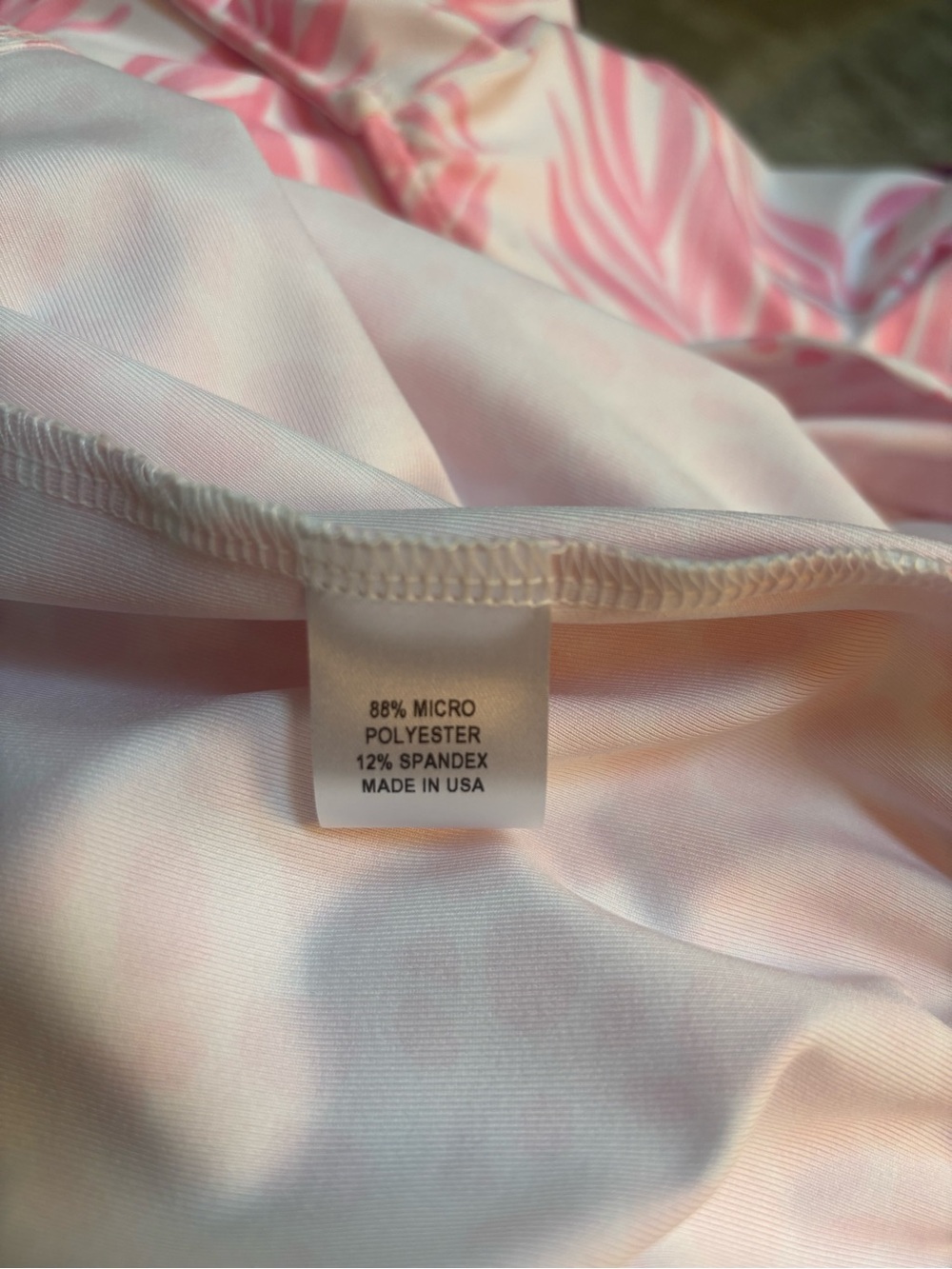 Kaeli Smith Pink & White Tropical Palm-Print Leopard Drop-Waist Dress Size XS-S - Picture 8 of 10